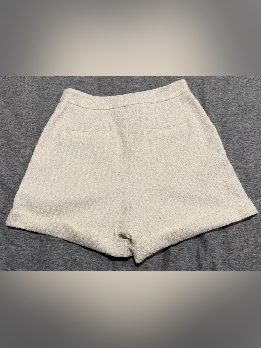 Express Boucle Tweed Shorts - Picture 3 of 4